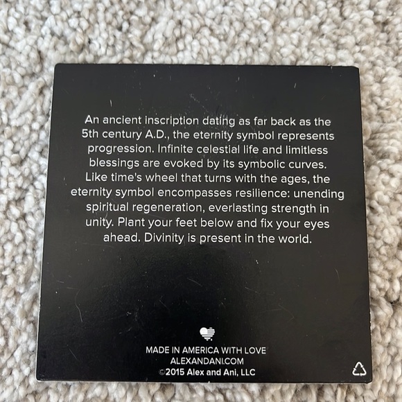 Alex&Ani Eternity Symbol charm bracelet - Picture 5 of 5